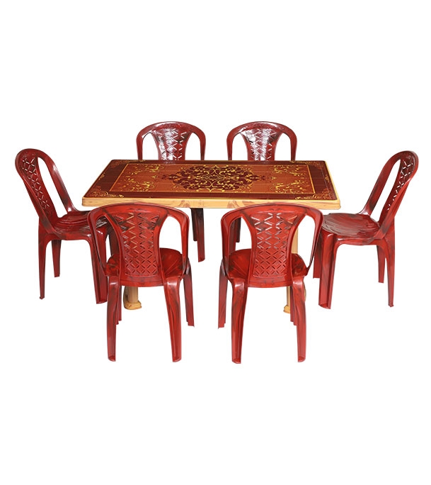 Hamko plastic discount dining table price