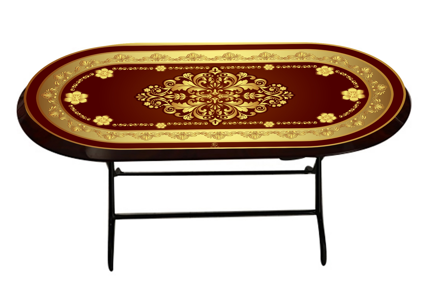 Dining Table 6 Seat Elegant S L Print Sunlit 3 Bk RFLeShop