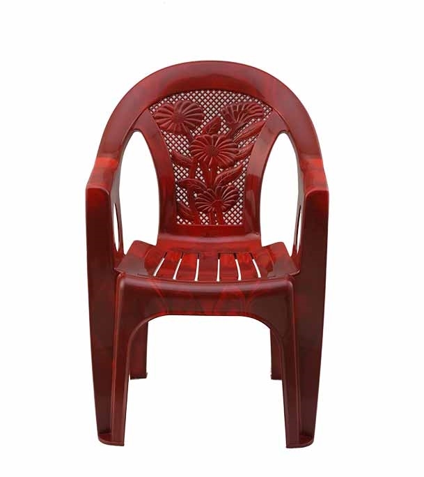 Supreme Chair with Arm Flower Rose Wood RFLeShop