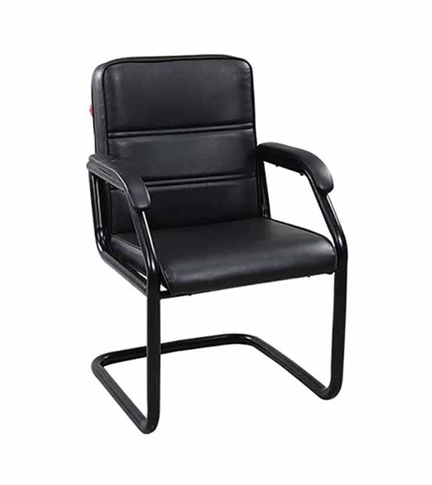 Regal Metal Visitor Chair Black RFLeShop