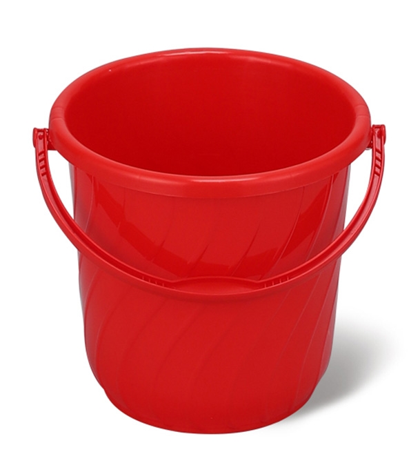 Deluxe Bucket 5 Liters Red 