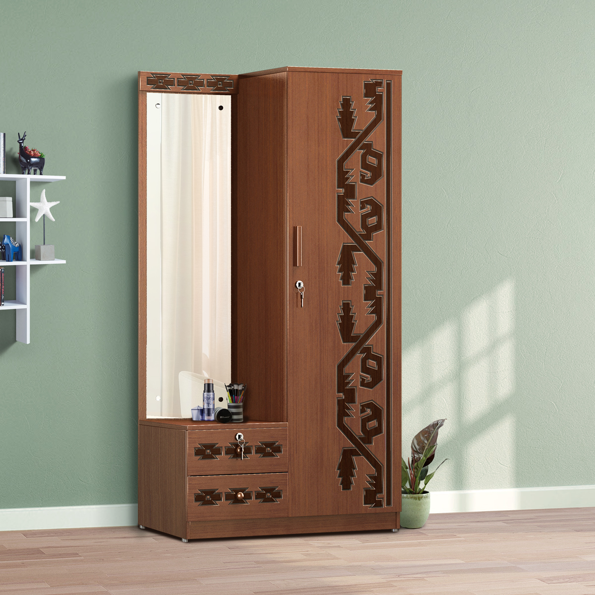 Wooden Dressing Table I DTH 362 3 1 20 Product Code 992559 RFLeShop