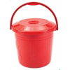 CLASSIC BUCKET 8L RED WITH LID-TEL 803456