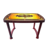 4 SEATED DELUXE TABLE -PRINT R/W GOLDEN(P/L)-TEL