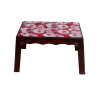 CENTER TABLE PRINTED CHERRY ROSE WOOD