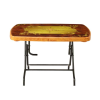 DINING TABLE 4 SEAT RTG S/L PRINT WAVE - SW