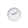TUNE WALL CLOCK WITH DIGIT ROUND-SILVER-RED HAND