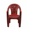 SUPREME CHAIR WITH ARM FLOWER ROSE WOOD
