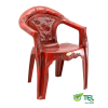 GARDEN CHAIR WITH ARM (FLOWER) ROSE WOOD TEL 861278