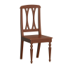 REGAL HERITAGE WOODEN DINING CHAIR ANTIQUE