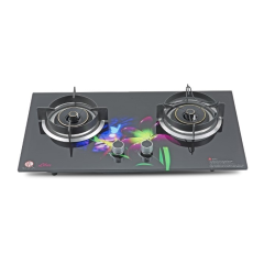 RFL BUILT IN HOB DOUBLE GAS STOVE LILAC NG 960884