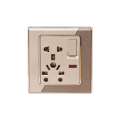 CLICK MARIGOLD COMBINATION SOCKET WITH SWITCH,13A