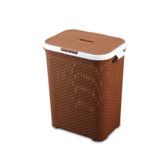 CAINO LAUNDRY BASKET SMALL EAGLE BROWN 
