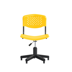 Indigo Office chair- Visitor/Worker INDIGO WORKER CHAIR-YELLOW 993035