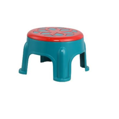 TWO COLOR PRESIDENT STOOL MEDIUM TULIP GREEN & RED