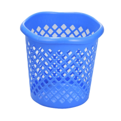 Wave Paper Basket Blue