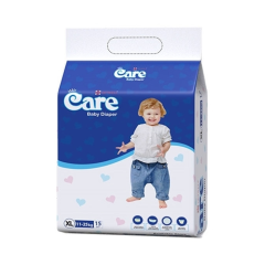 CARE BABY DIAPER BELT SYSTEM EXTRA LARGE 15 PCS