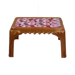 CLASSIC CENTER TABLE PRINTED ROSA SANDAL WOOD