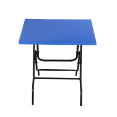 RESTAURANT TABLE TWO SEAT ST LEG SM BLUE