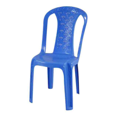 DECORATE CHAIR TUBE ROSE SM BLUE