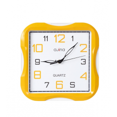 RFL Turban SQ Curve Wall Clock Yellow 83...