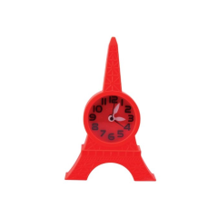 RFL  EIFFEL TOWER TABLE CLOCK RED 917430