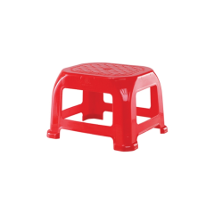 Premium Medium Stool Red