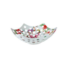 ITALIANO HEXAGON FRUIT BASKET WITH HOLE SMALL ASSORTED
