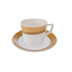 SMALL TEA CUP WITH SAUCER MARIGOLD