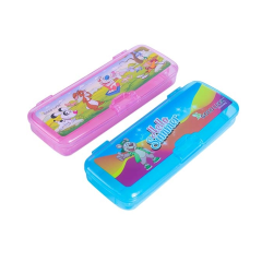 GOOD LUCK PENCIL BOX LARGE SQUER