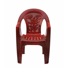 SUPREME CHAIR WITH ARM FLOWER ROSE WOOD