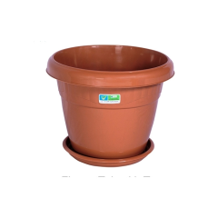 FLOWER TUB WITH TRAY 10L SANDAL WOOD