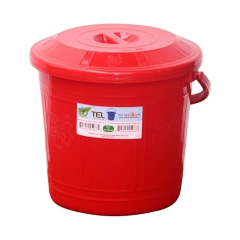 CLASSIC BUCKET 16L RED WITH LID