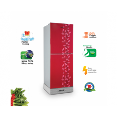 VISION REFRIGERATOR RE 238 L RED LILY FLOWER BM