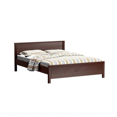 REGAL VALENTINA WOODEN DOUBLE BED ANTIQUE