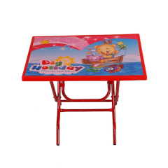 RFL  BABY READING TABLE ST LEG BIG HOLIDAY RED 87277 (TEST)
