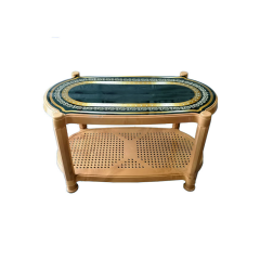 TEA TABLE WITH STOPPER (JAZZ) PRINTED -SANDAL WOOD