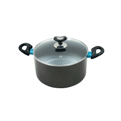 TPR NS GLAMOUR CASSEROLE WITH LID (ASH)- 28CM 805616