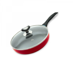 VIGO NON STICK GLAMOUR FRY PAN WITH LID (MARUN) -26 CM 824133
