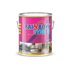 RAINBOW SYNGLO SYNTHE. ENA. PAINT-OPALINE GREEN 3.64 LTR