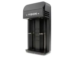VISION Rechargeable Battery Charger Li-Ion-2 Slot -  873817