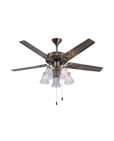 VIS ELITE CEILING FAN 51''_5 BLADE DECORATIVE