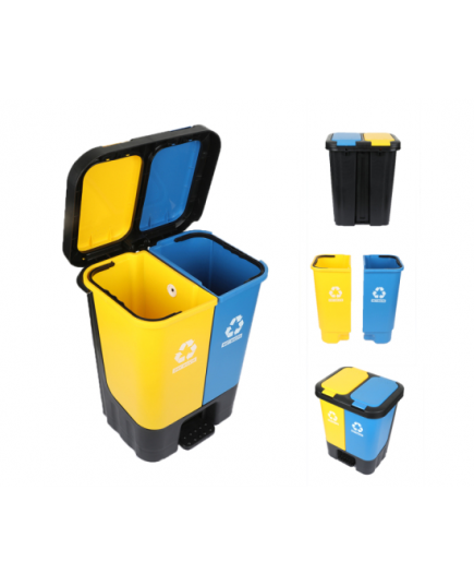 RFL Polypropylene Twin Paddle dust Bin