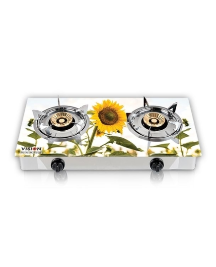 VISION NG Double Glass Gas Stove Sun Fl 3D - 892718