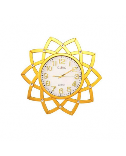 Sunflower Wall Clock-Golden 891213