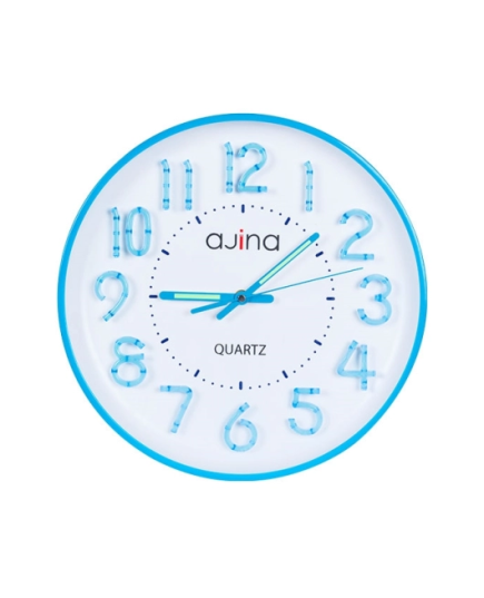 ajina maple digit round REDIUM clock