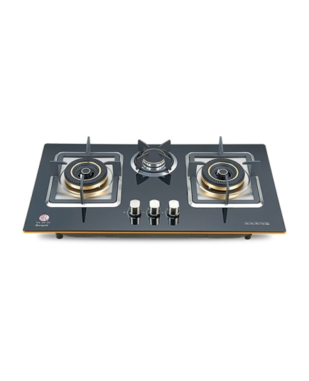 RFL Built In Gls LPG Hob Marigold 3 Burner- 868597