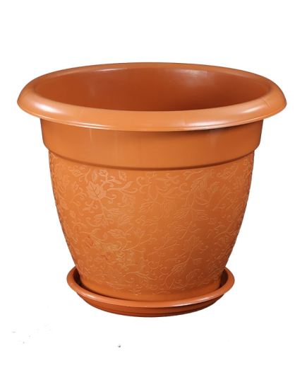 TEL Modern Flower Tub 18"(30L) With Tray SW 861652