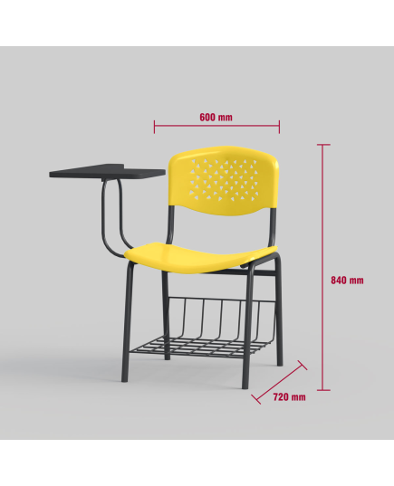 Indigo Classroom Chair INDIGO CLASSROOM CHAIR-YELLOW 993026