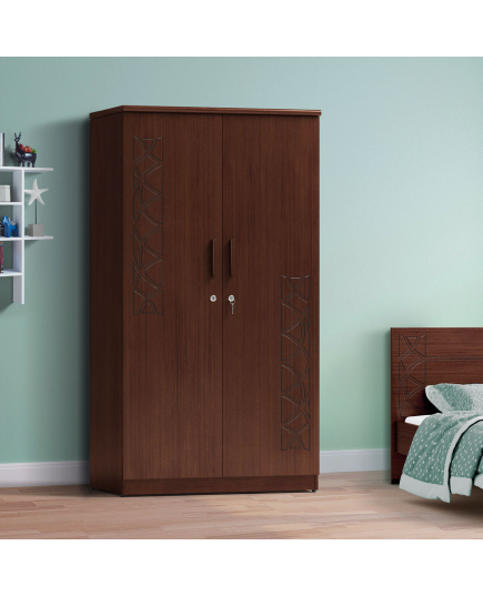 Roma Wooden Two Door Almirah/Cupboard l CBH-363-3-1-20 992489